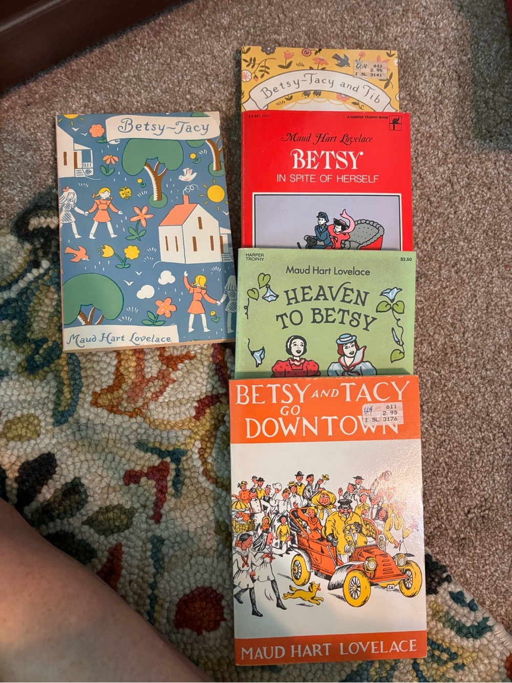Betsy-Tacy paperback Books by Maud Hart Lovelace